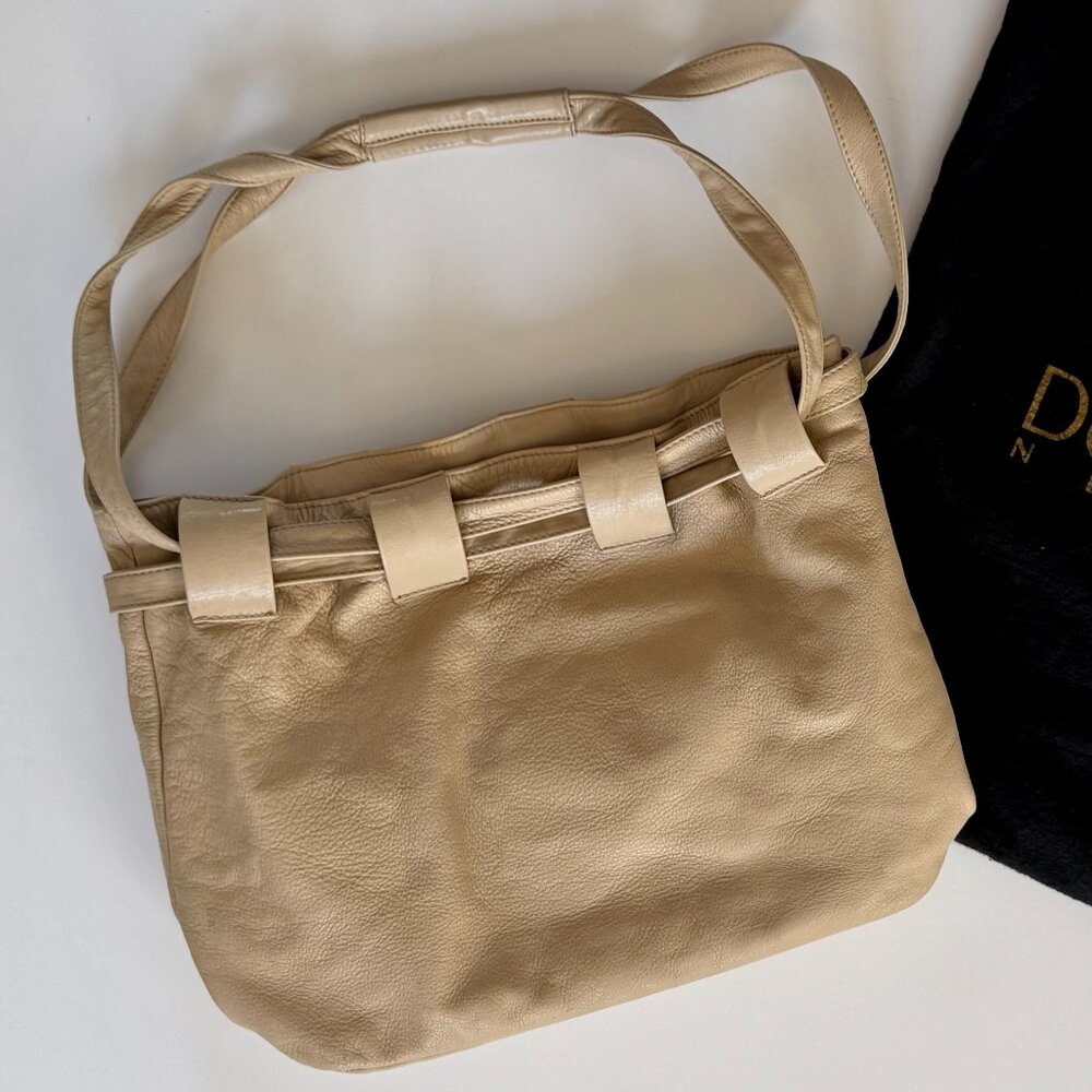 Donna Karan Soft Leather Shoulder Bag